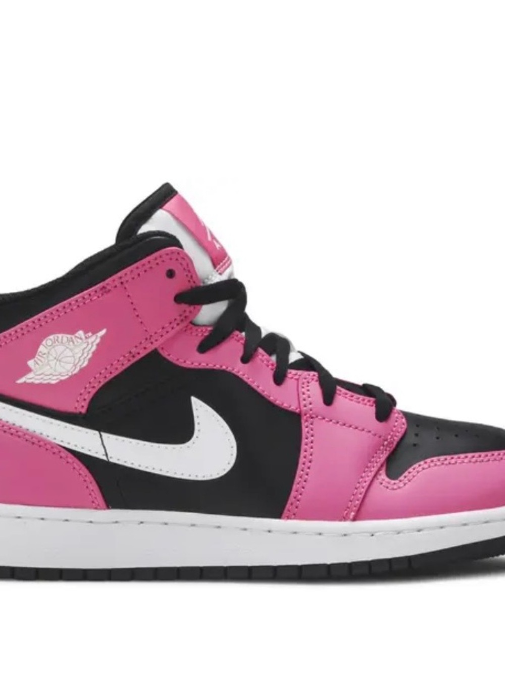 Nike Air Jordan Mid Pink/Black Basketball Shoes